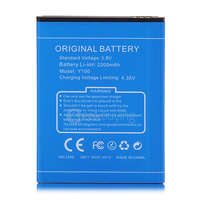 3.8V 2200mAh Rechargeable Lithium-ion Battery for DOOGEE Y100 PRO Smart Phone