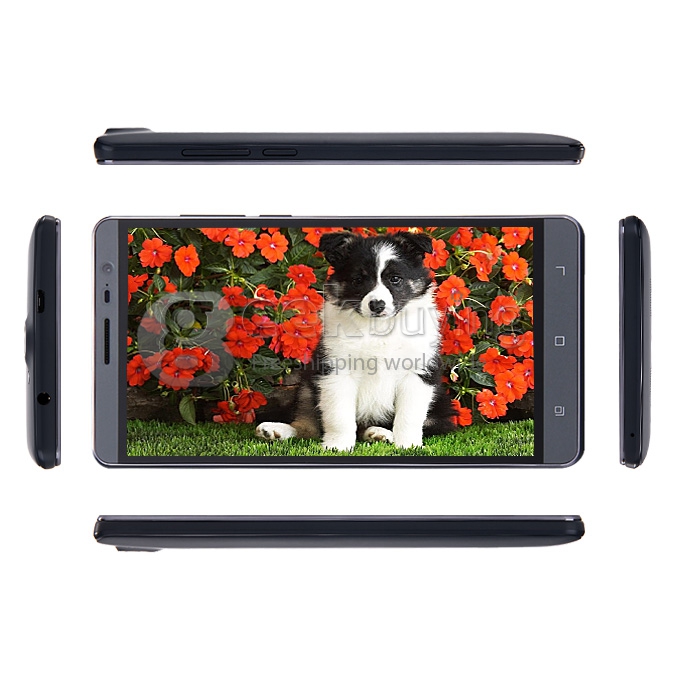 VKWORLD VK6050 5.5inch 64bit 4G LTE Android 5.1 6050mAh Battery Smartphone MTK6735 Quad Core 1GB RAM 16GB ROM - Black