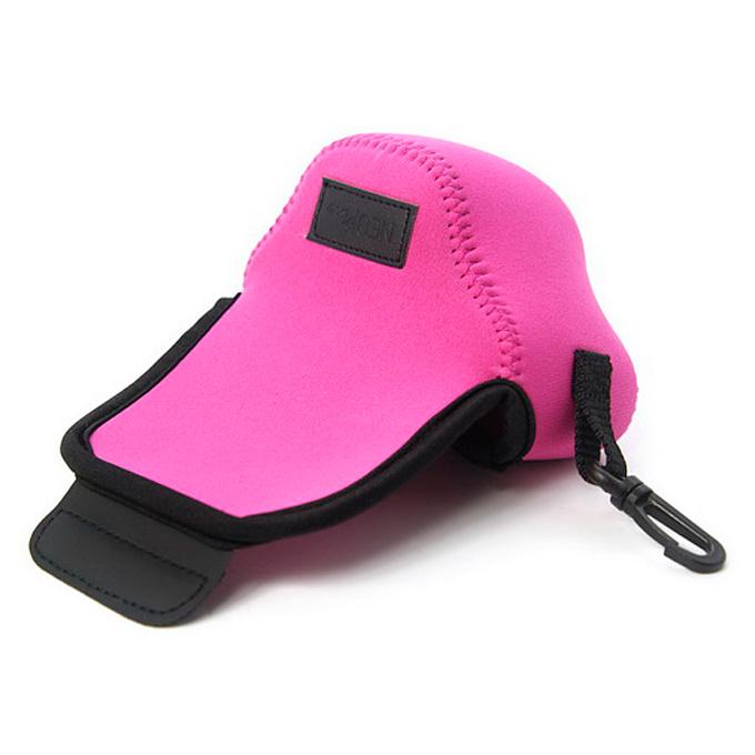 NEOpine NE-GM1 Neoprene Soft Camera Protection Case Bag for Panasonic Lumix GM1 - Rose red