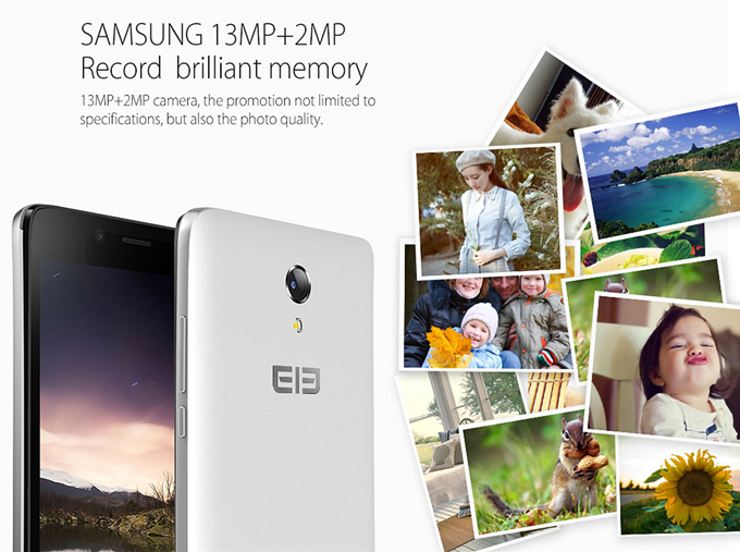 [HK Stock]Elephone P6000 Pro 3GB 16GB 5.0inch LG LCD Android 5.1 Smartphone 64-bit MTK6753 Octa Core 1.3GHz 13.0MP -  White