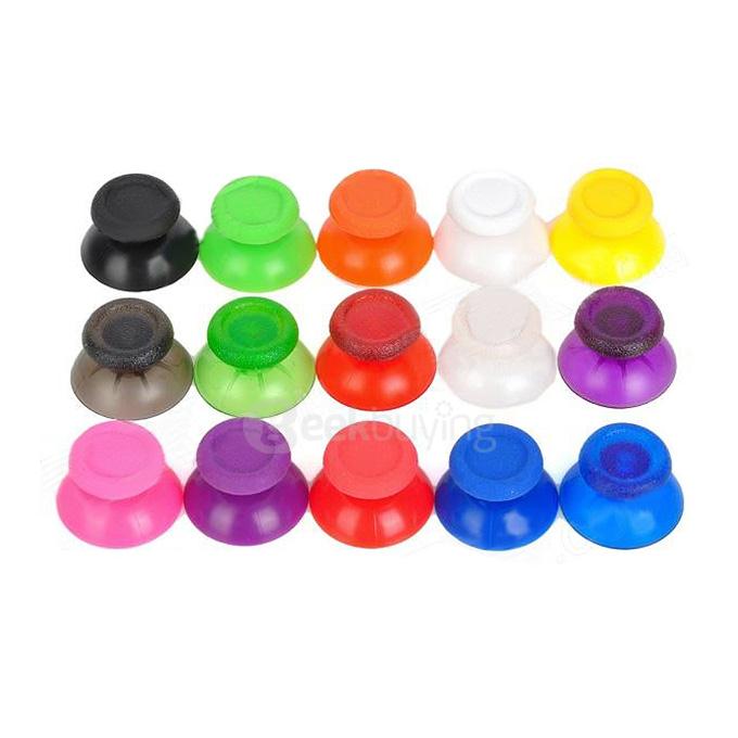Replacement Plastic 3D Joystick Cap For PS4 15Pcs - Multicolor