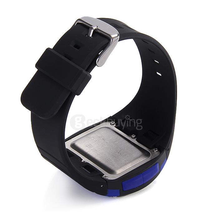 ALIKE AK8116 Multi Functions Men Sport Watch Analog & Digital Time Date LED Display - Blue