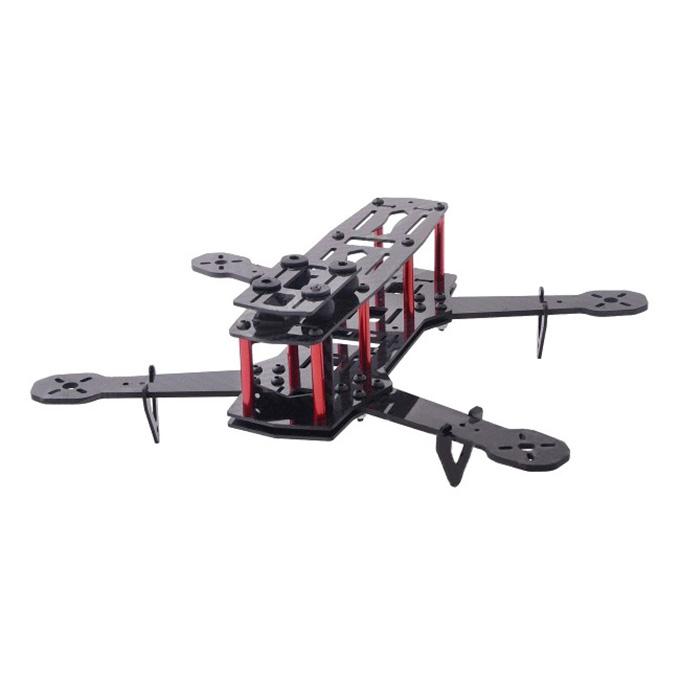 ZMR250 Carbon Fiber R/C Motor ESC CC3D Flight FS-T6 Mode 2 FS-T6 Controller Combo