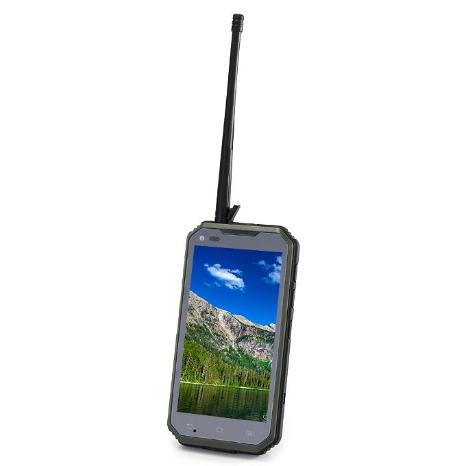 DIGOOR DG2 Plus IP68 Rugged Phone 5.0inch Android 4.4 MTK6582 Quad Core 1.3GHz 1GB 8GB 8.0MP Talkback Miracast - Green