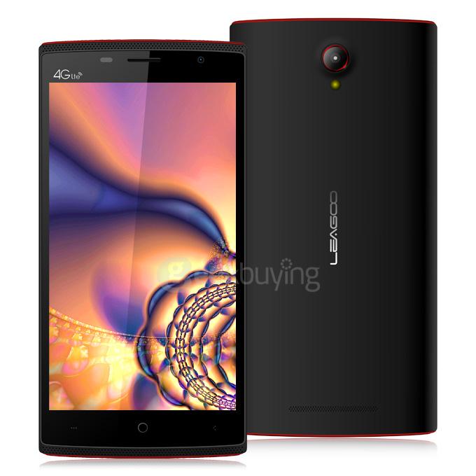 LEAGOO Elite 5 5.5inch 64bit 4G FDD-LTE Android 5.1 Smartphone MTK6735 Quad Core 2GB 16GB 13.0MP OTG - Black