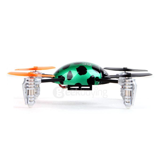 Walkera Ladybird V2 QR FPV Quadcopter 4CH RC Drone BNF + Devo 4 Transmitter(Mode2)