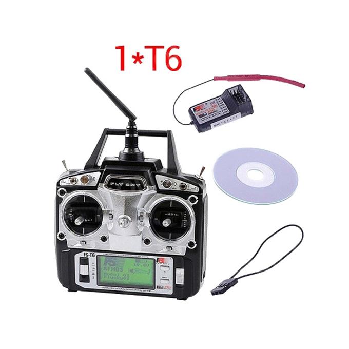 ZMR250 Carbon Fiber R/C Motor ESC CC3D Flight FS-T6 Mode 2 FS-T6 Controller Combo