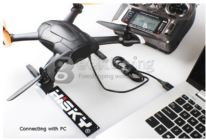 HISKY HMX280 5CH RC Quadcopter 2.4G 6 Axis Gryo CC3D Brushless Motor RTF