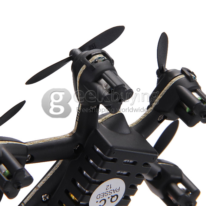 MJX X901 Nano Hexacopter 2.4G 6 Axis Gryo 3D Flip One Key To Roll Mini Drone With Transmitter - Black