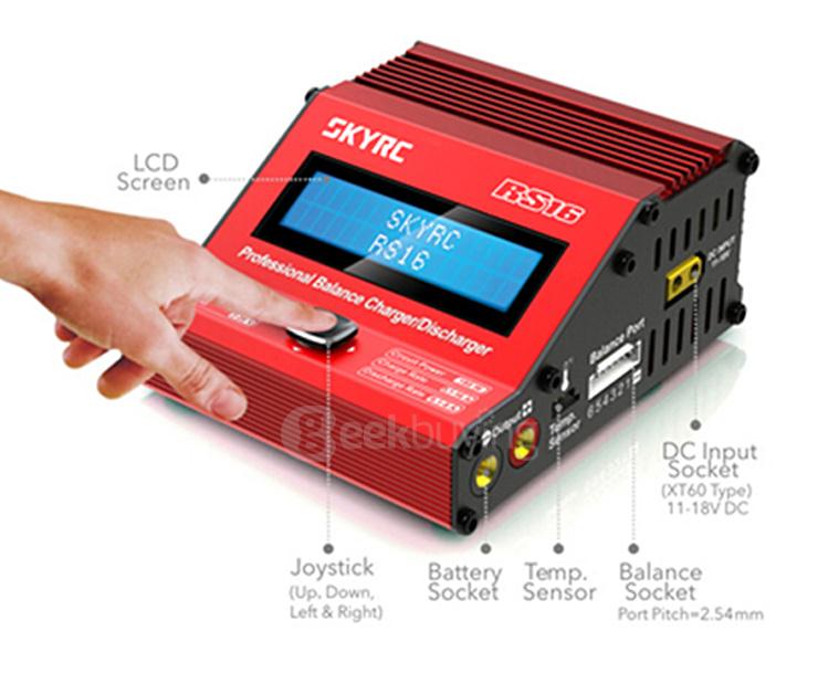 SKYRC RS16 180W/16A Super Compact Portable Balance Charger