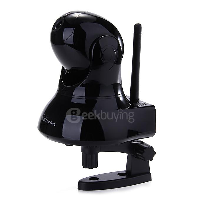 Sidiwen SDW-002P Home Security 720P HD Onvif Indoor WiFi IP Camera Smart Video Monitoring Wireless Camera - Black