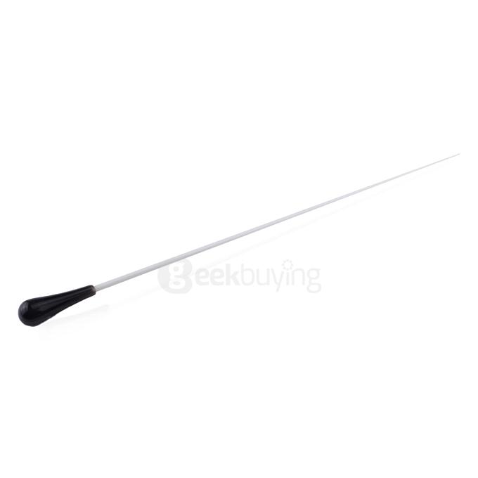 Portable Lightweight Music Band Plastic Director Conductor Baton Musical Instrument - White