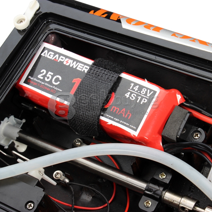 FT010 2.4G Racing Boat 35KM/H High Speed Auto-Flip Over 65CM RC Yacht