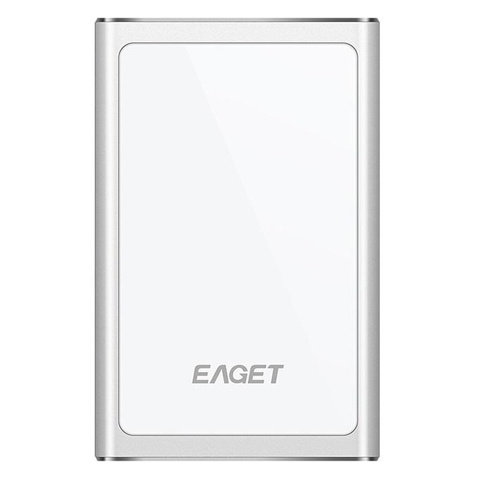 EAGET G90 Fast Speed 1TB USB3.0 Metal Mobile Hard Disk - White