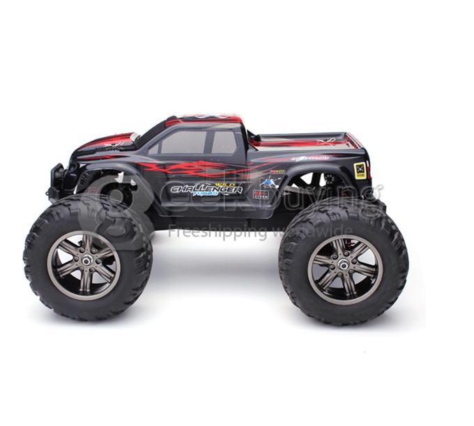 9115 1/12 2.4GHz 2WD Brushed RC High Speed Car - Red