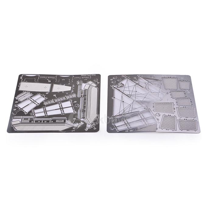 MINI DIY 3D Nanometal Model CORSAIR Pirate Ship Puzzle - Silver