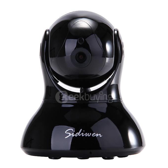 Sidiwen SDW-002P Home Security 720P HD Onvif Indoor WiFi IP Camera Smart Video Monitoring Wireless Camera - Black