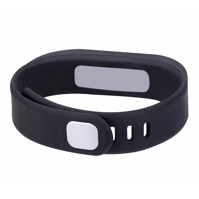 Mario Smart Sport Bracelet Bluetooth 4.0 Wristband Smartband Fitness Tracker Smart Watch for Iphone / Samsung - Black