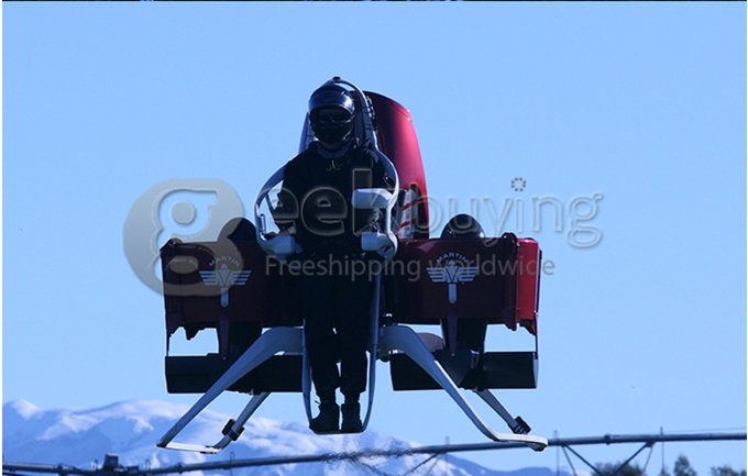 Guangqi Multifunctional Martin Jetpack 74KM/H Ultra Lightweight Jumpjets 320KG MTOW 200HP Martin Flying Machine