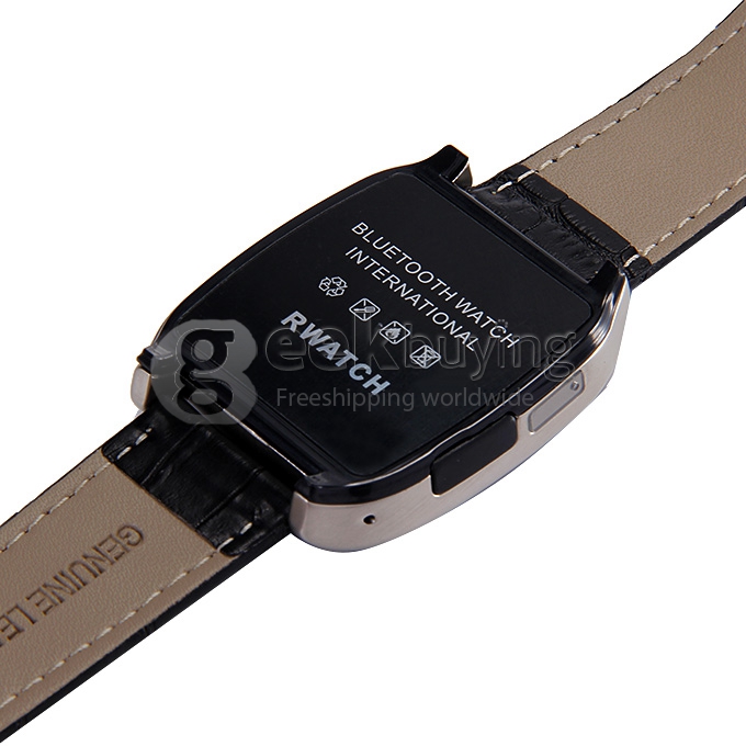 RWATCH R7 Luxury Anti-lost Bluetooth Smart Wrist Watch with Pedometer Sleep Test Altimeter Barometer Thermometer - Gold
