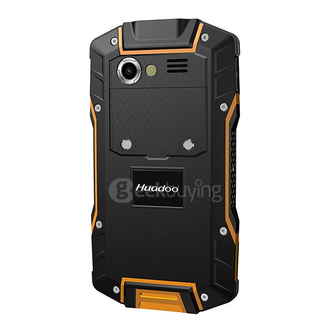 Huadoo HG04 4.7inch IP68 Waterproof Rugged Phone Android 4.4 2GB 16GB Smartphone Qualcomm MSM8926 Quad Core 3800mAh 13MP -Yellow