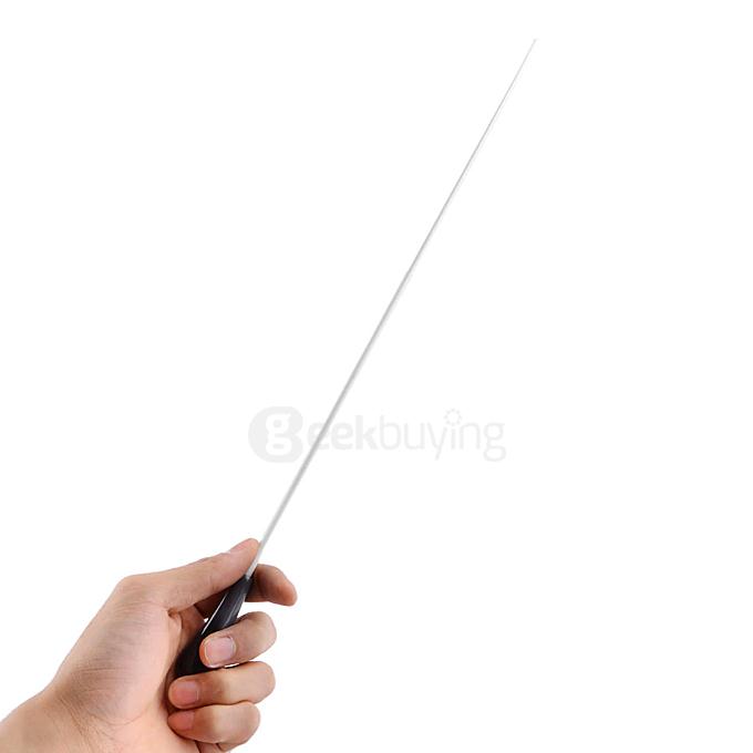 Portable Lightweight Music Band Plastic Director Conductor Baton Musical Instrument - White