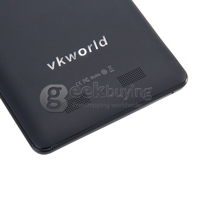 VKWORLD VK6050 5.5inch 64bit 4G LTE Android 5.1 6050mAh Battery Smartphone MTK6735 Quad Core 1GB RAM 16GB ROM - Black
