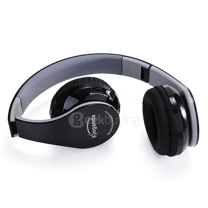 Kinganda PS4 Wireless Bluetooth Headphone Headset With PS4 USB Dongle Transmitter Suit - Black