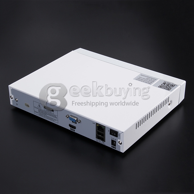 Sinocam SN-NVK-7304D 4CH Wifi H.264 P2P NVR Kit with 4pcs Wireless 1.0MP 3.6mm Day Night Vision Outdoor Weatherproof IP Camera