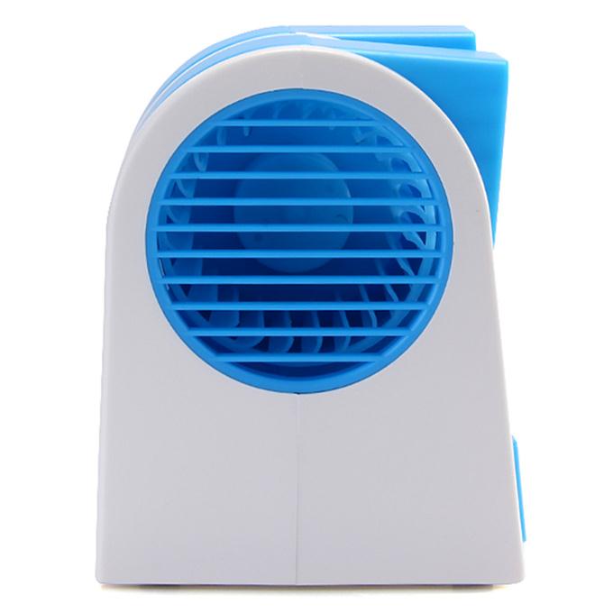 HB-168 Mini Fan 2.5W Air Conditioning for Summer Cooling With USB Plug - Blue