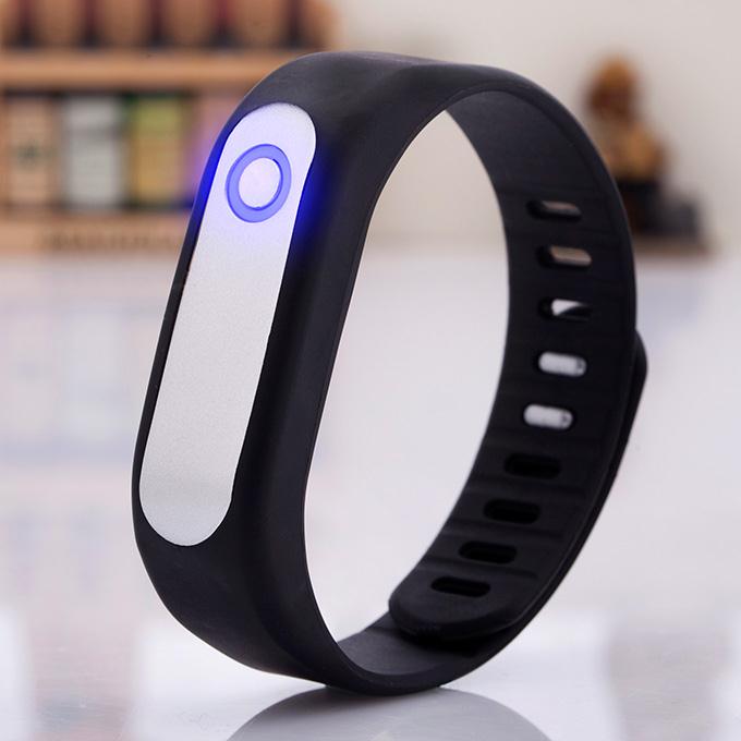 Mario Smart Sport Bracelet Bluetooth 4.0 Wristband Smartband Fitness Tracker Smart Watch for Iphone / Samsung - Black
