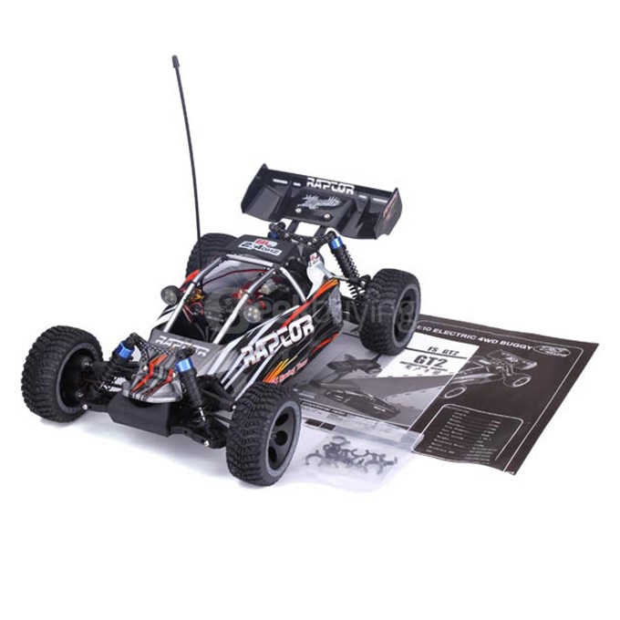 FS Racing 53632 1/10 Brushless BAJA Buggy 4WD 80KM/H Off Road RC Racer Car RTR With 45A Waterproof ESC - Random Color