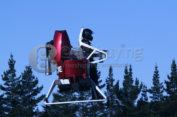 Guangqi Multifunctional Martin Jetpack 74KM/H Ultra Lightweight Jumpjets 320KG MTOW 200HP Martin Flying Machine
