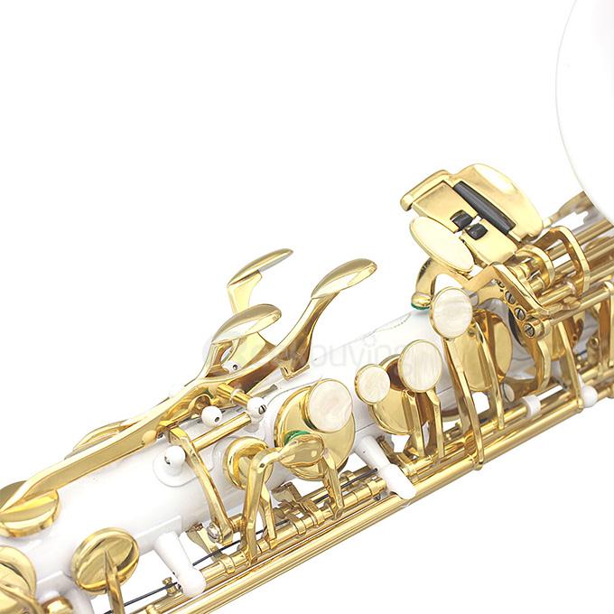 LADE WSS896 Classic Carve Patterns Brass bE Alto Saxophone with Pearl