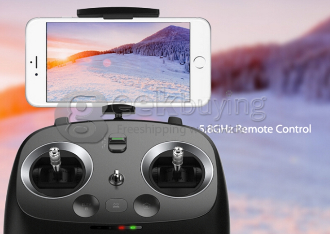 Zero Explorer Xplorer Vision FPV 5.8G HD 14MP Camera RC Quadcopter - Black