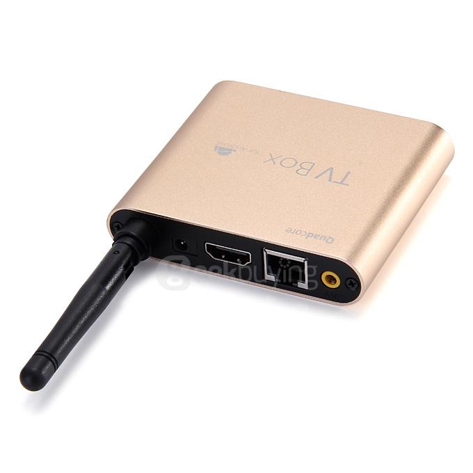 M400 Android 4.4 TV Box Amlogic S805 Quad-core 1G/8G 802.11 b/g/n LAN BT 4.0 HDMI 1080P 3G
