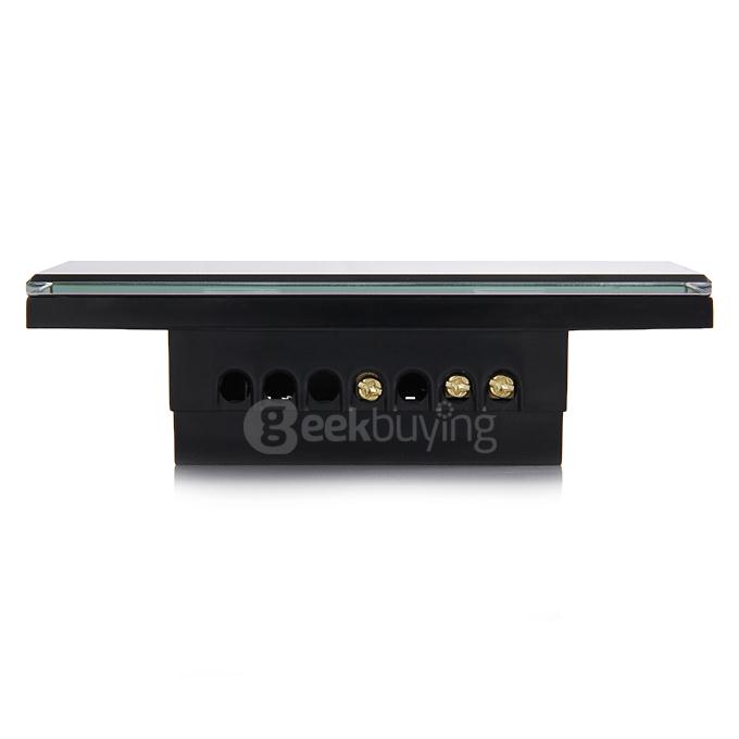 Funry Y8 Home Touch Switch Double Touch Control 1 Way Intelligent Control Switch With Overload Protection - US