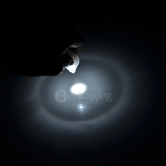 Castle Flashlight Keychain Thumb Lamp 10/Pack - White