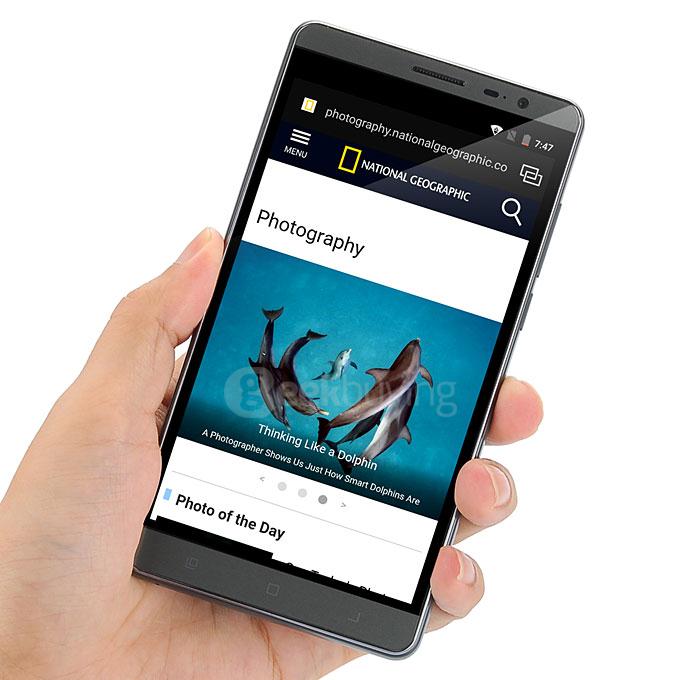 VKWORLD VK6050S 5.5inch 4G LTE Android 5.1 2GB 16GB Smartphone 6050mAh Battery 64bit MT6735 Quad Core Hotknot - Black