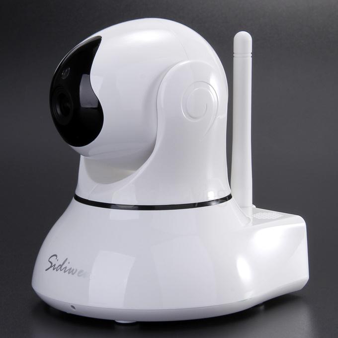 Sidiwen SDW-002P Home Security 720P HD Onvif Indoor WiFi IP Camera Smart Video Monitoring Wireless Camera - White