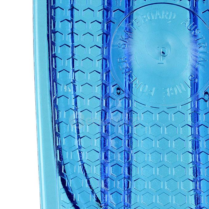 FC-02 CBLU Mini Fish Skateboard Mini Skate Fish Long Board with Flashing Wheels