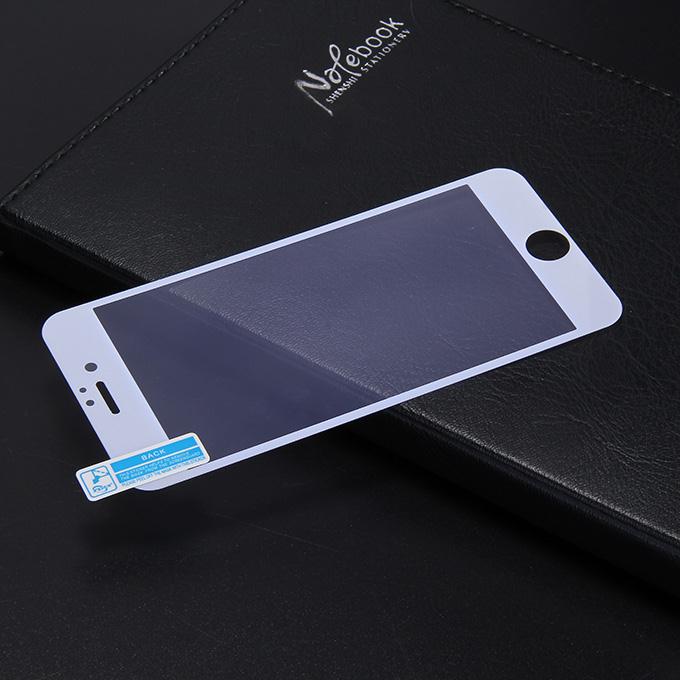 [Wholesale]10pcs Makibes Anti Blue Ray Toughened Glass 0.33mm Screen Protector Film Cover Arc Edge For iPhone 6 4.7 inch