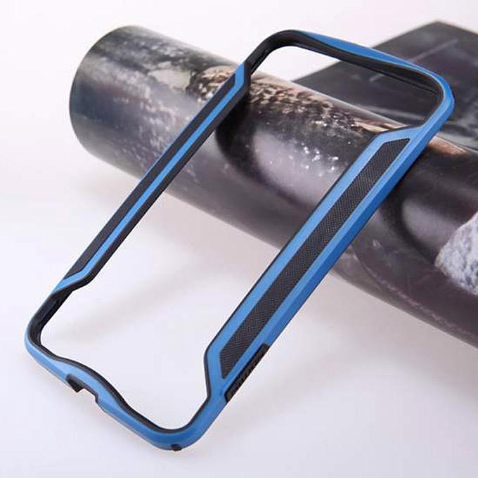 Nillkin Frame Series Protective Cover Shell Bumper PC+TPU Case for Motorola Nexus 6 - Blue