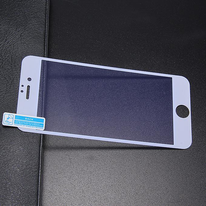 [Wholesale]10pcs Makibes Anti Blue Ray Toughened Glass 0.33mm Screen Protector Film Cover Arc Edge For iPhone 6 4.7 inch