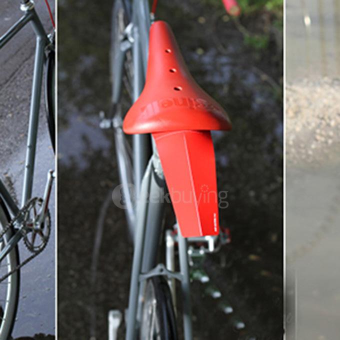 Quick-Install Mountain Bike Bicycle Road Tyre Tire Mudguard Fender - Black