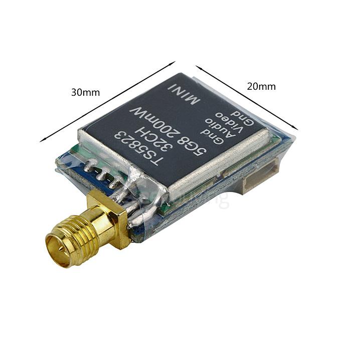 TS5823 5.8G MINI Aerial  FPV Transmitter 250mW For GoPro DJI