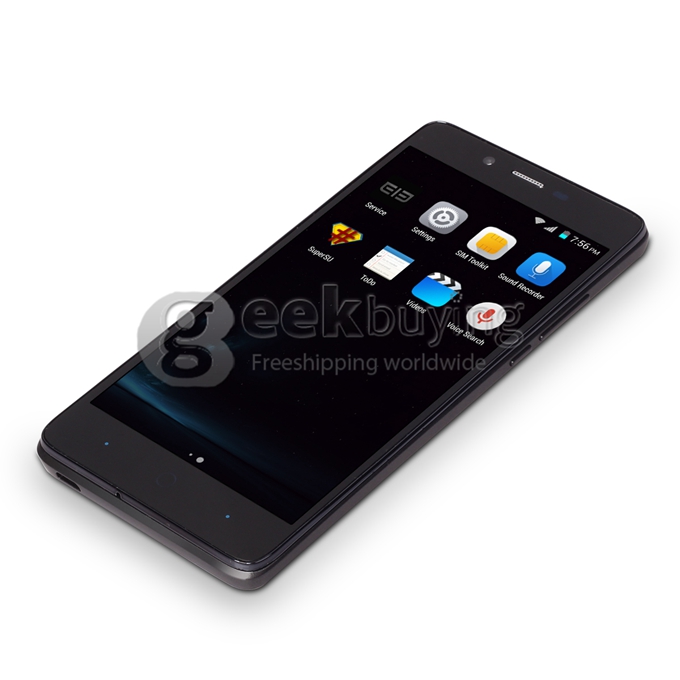 Elephone P6000 Pro 2GB 16GB 5.0inch LG LCD Android 5.1 Smartphone 64-bit MTK6753 Octa Core 1.3GHz 13.0MP - Black