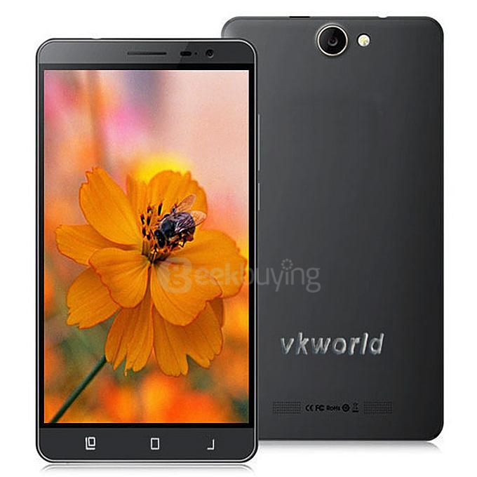 VKWORLD VK6050S 5.5inch 4G LTE Android 5.1 2GB 16GB Smartphone 6050mAh Battery 64bit MT6735 Quad Core Hotknot - Black