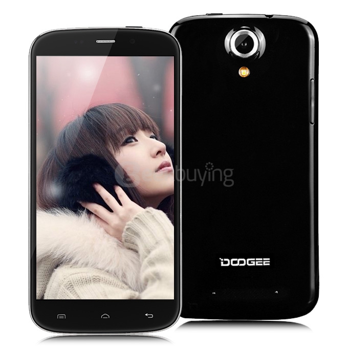 [HK Stock] DOOGEE Y100X NOVA 5.0inch IPS HD Android 5.0 Smartphone MT6582 Quad Core 1.3GHz 1GB RAM 8GB ROM 3G GPS OTG - Black