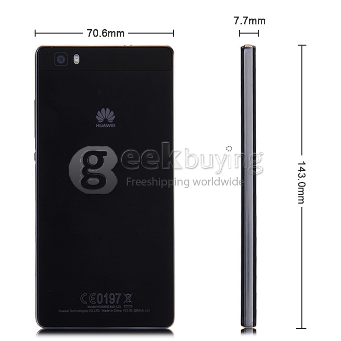 [Spain Stock] Huawei P8 Lite 5.0inch Android 5.0 2GB 16GB 4G Smartphone 64bit Hisilicon Kirin 620 Octa Core 13.0MP Smart PA - Black